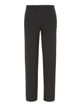 Schwarze sweathose von hajo-mode mit elastischem bund und pflegeleichtem material für sport und freizeit
