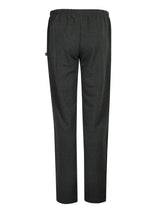Black sweathose from hajo-mode with elastic waist and pflegeleicht matte fabric finish with subtle side seam detailing