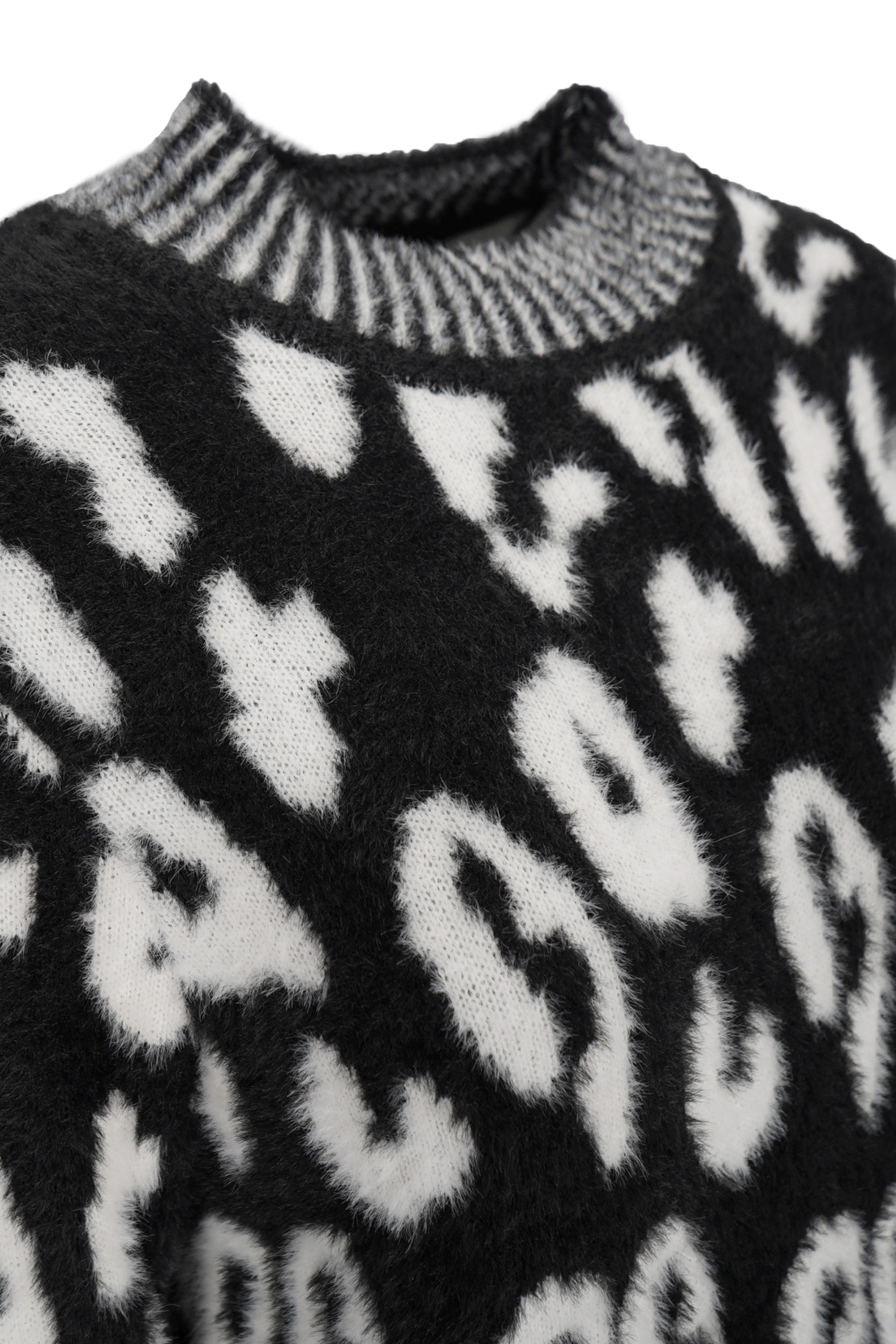 Pullover Stehkragen