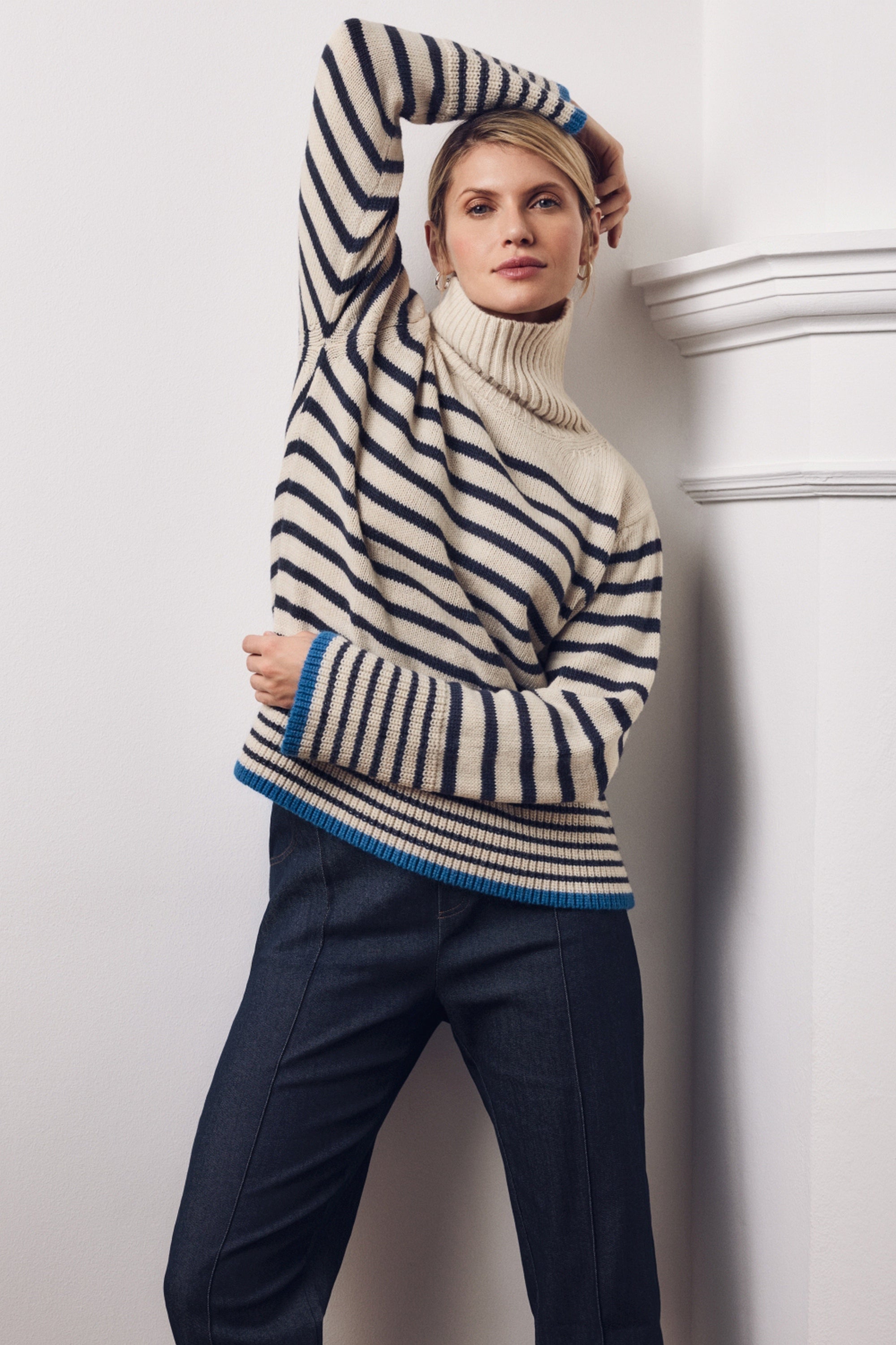 Pullover mit Rollkragen