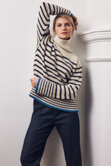 Pullover mit Rollkragen