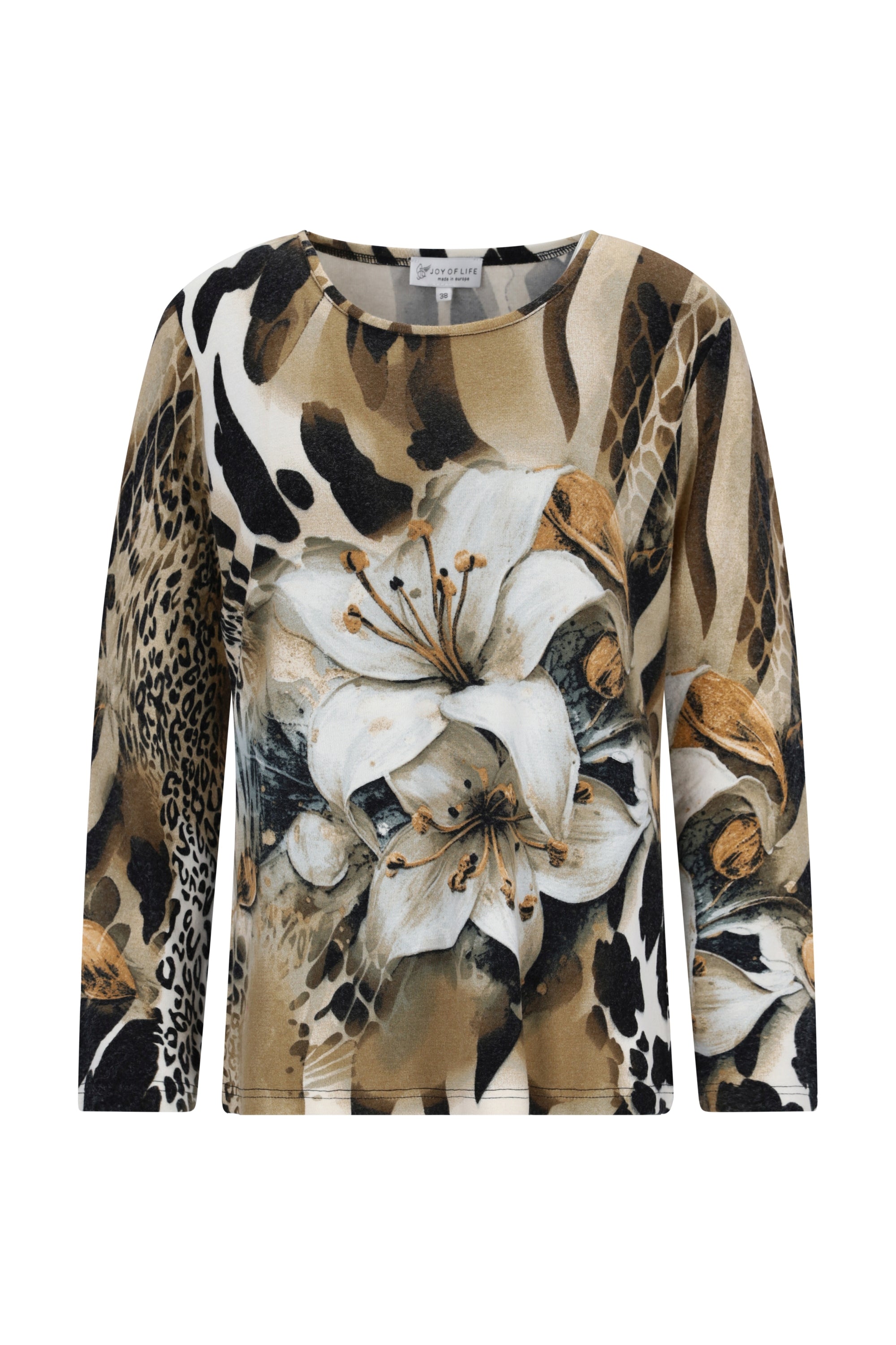 Strickshirt Blouson Style Soft Touch
