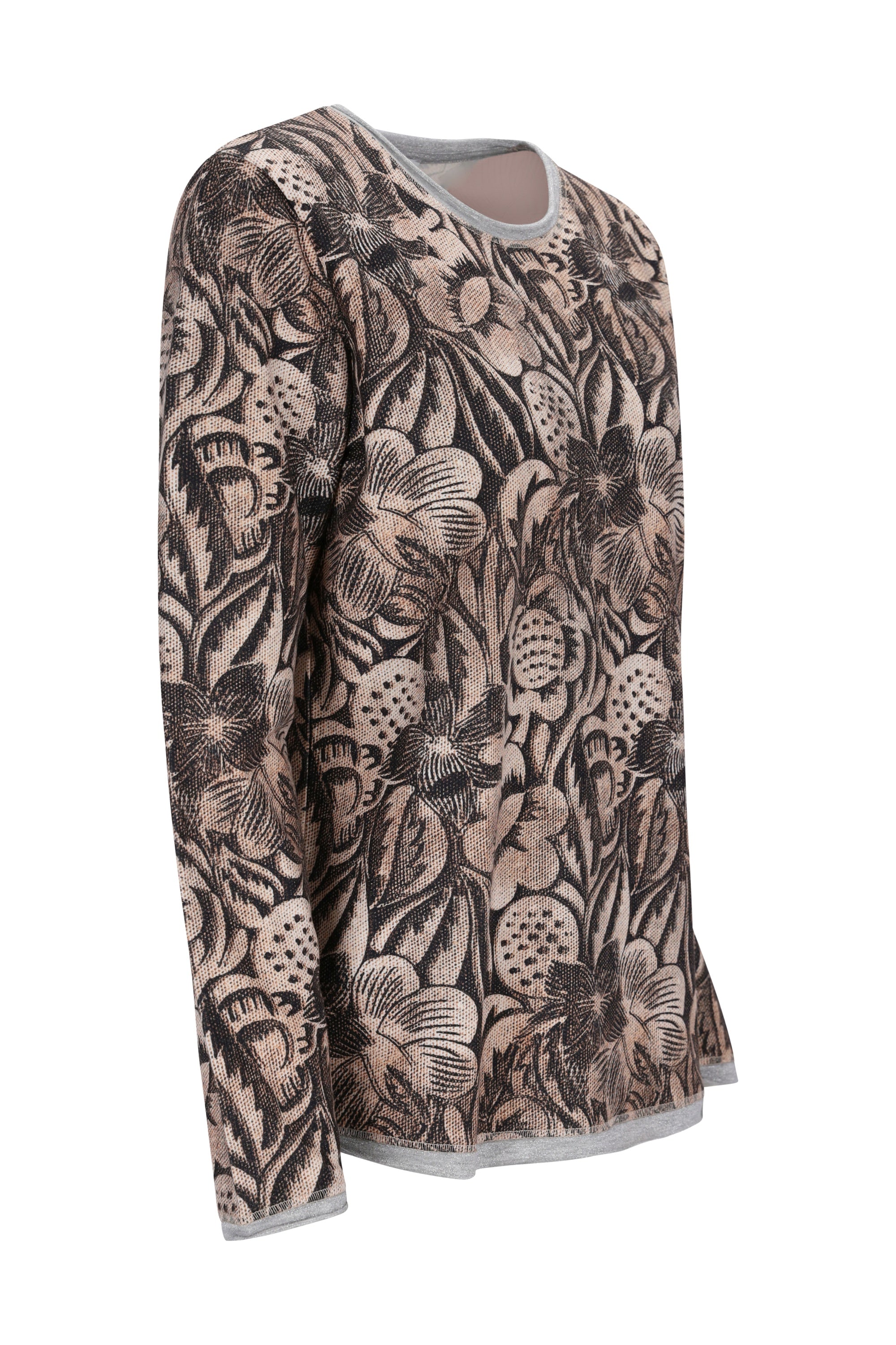 Sweatshirt mit Fashionprint