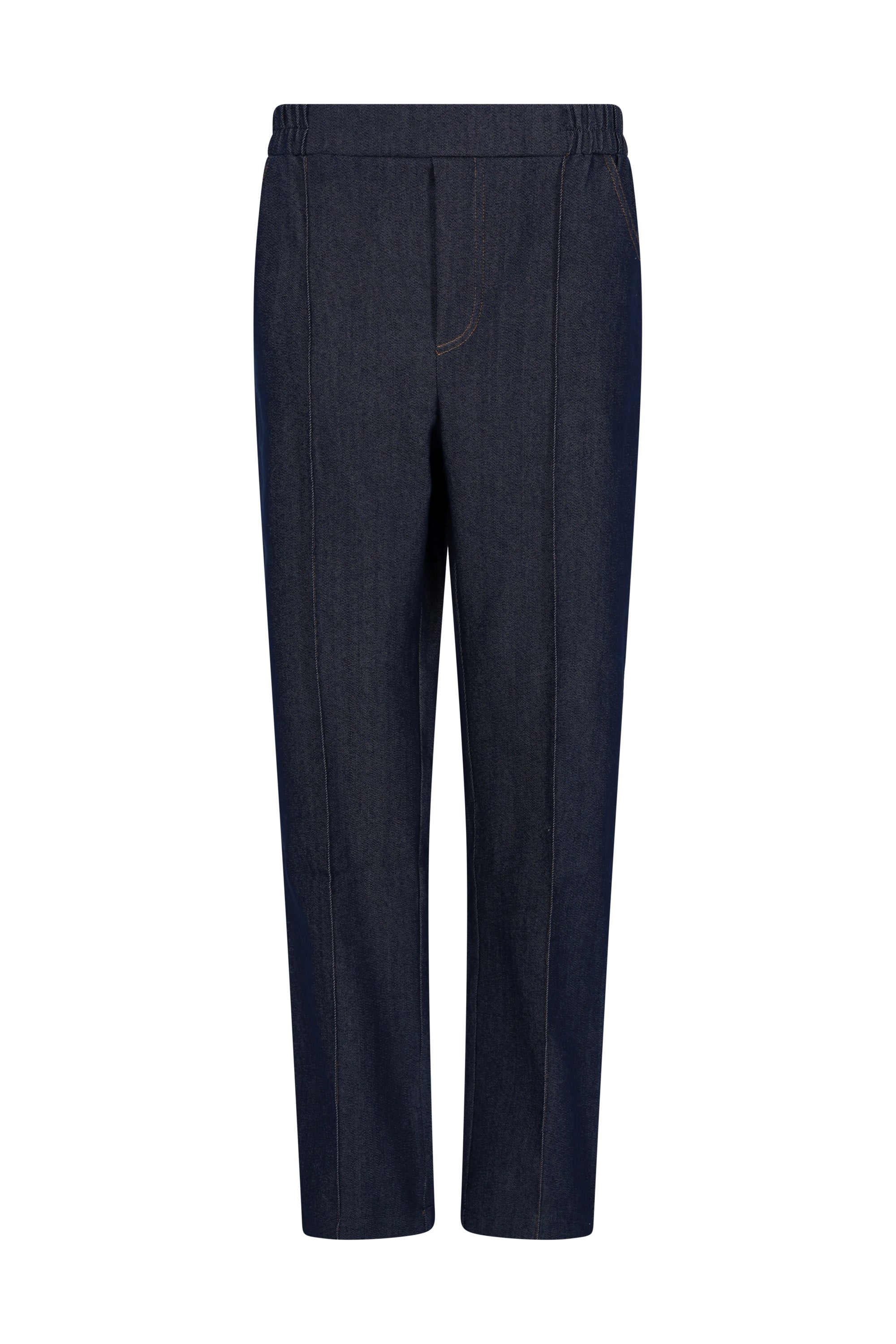 Jeans gerades Bein