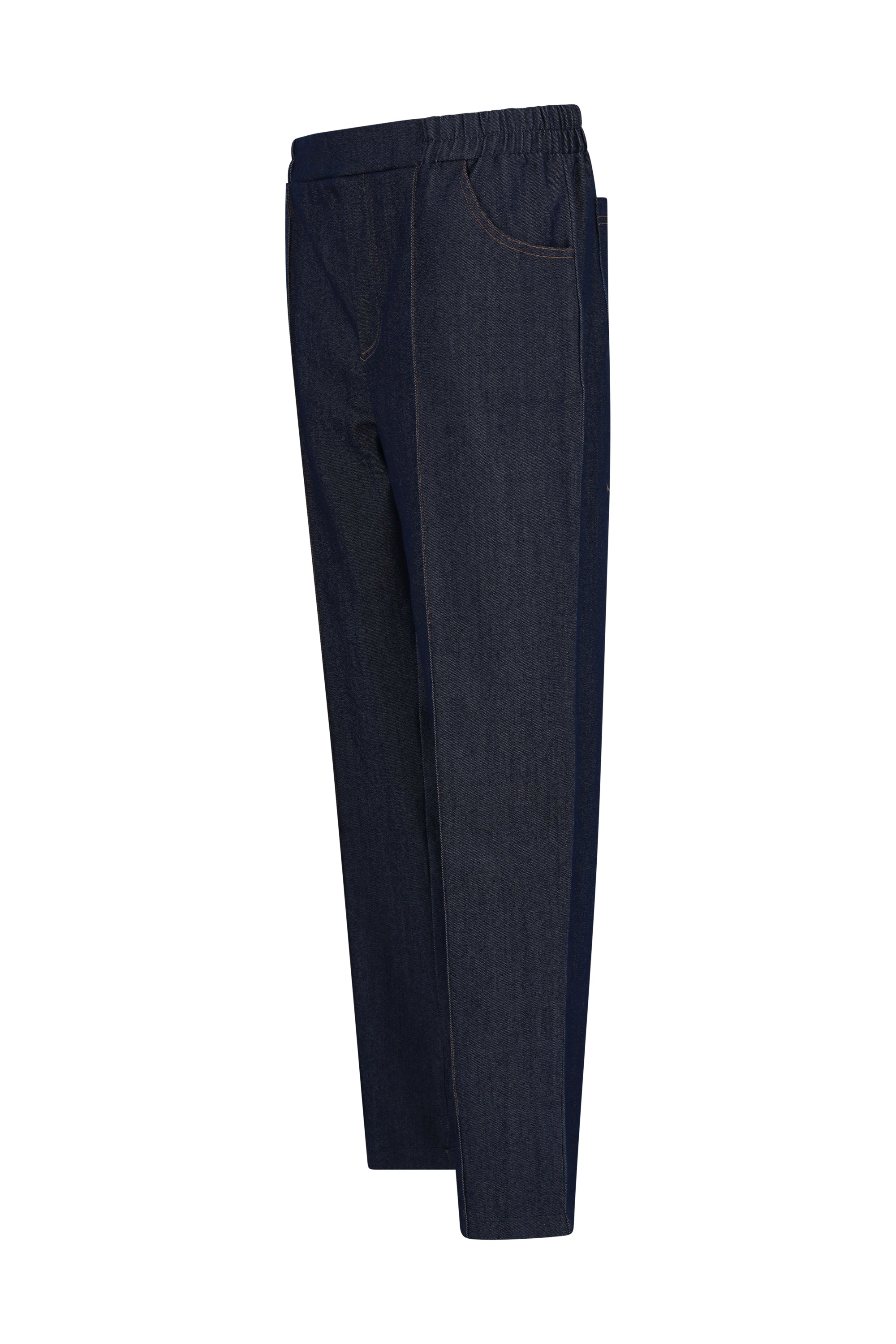 Jeans gerades Bein