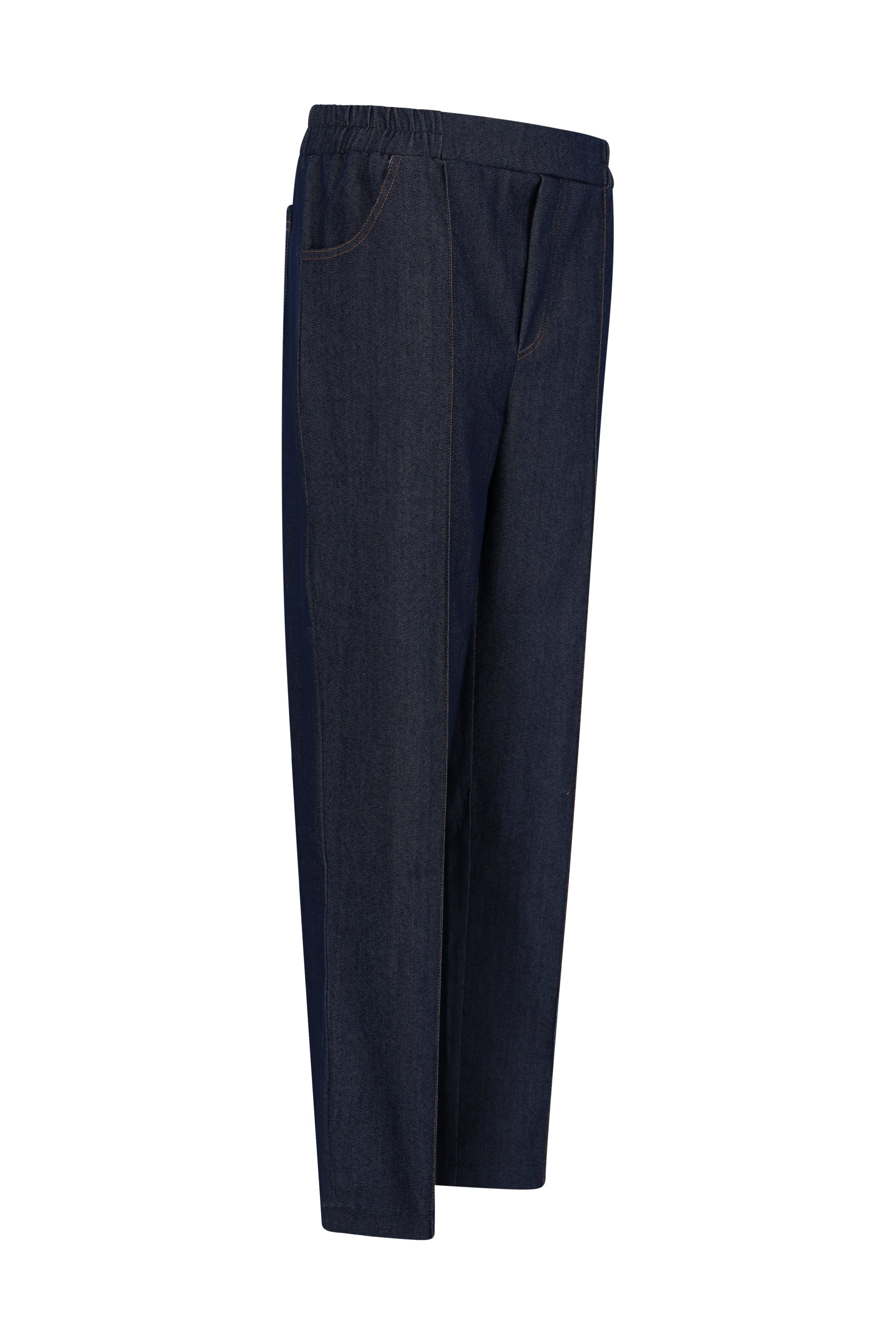 Jeans gerades Bein