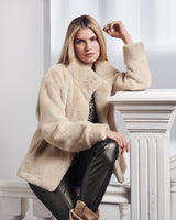 hochwertige Fake Fur Jacke - 10714-231-36 - Hajo Mode