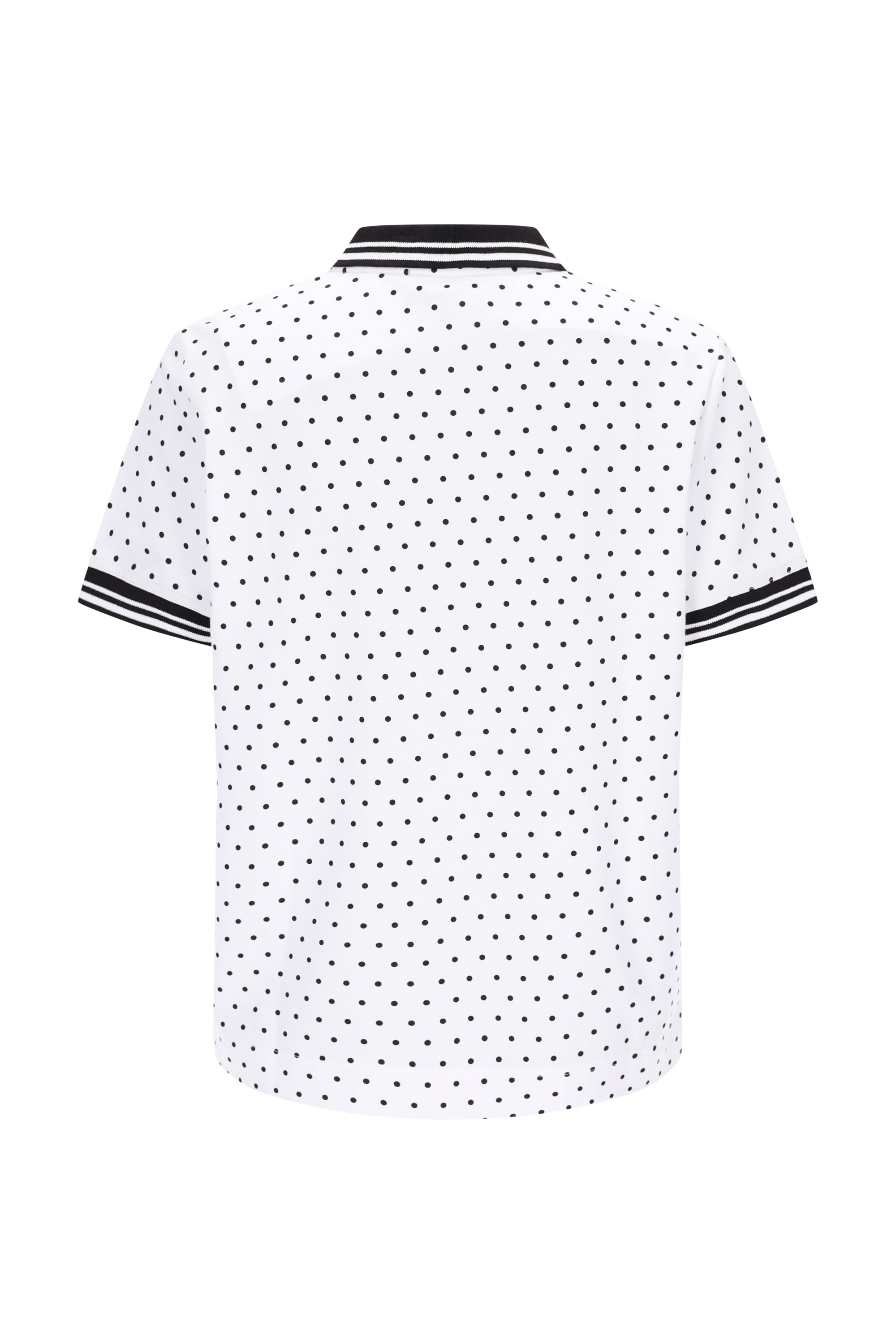 Poloshirt mit Tupfen-Print