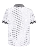 Poloshirt mit Tupfen-Print