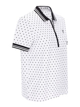 Poloshirt mit Tupfen-Print