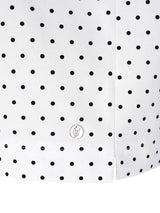 Poloshirt mit Tupfen-Print