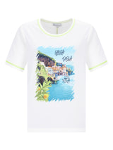 Shirt mit Amalfiküsten-Print