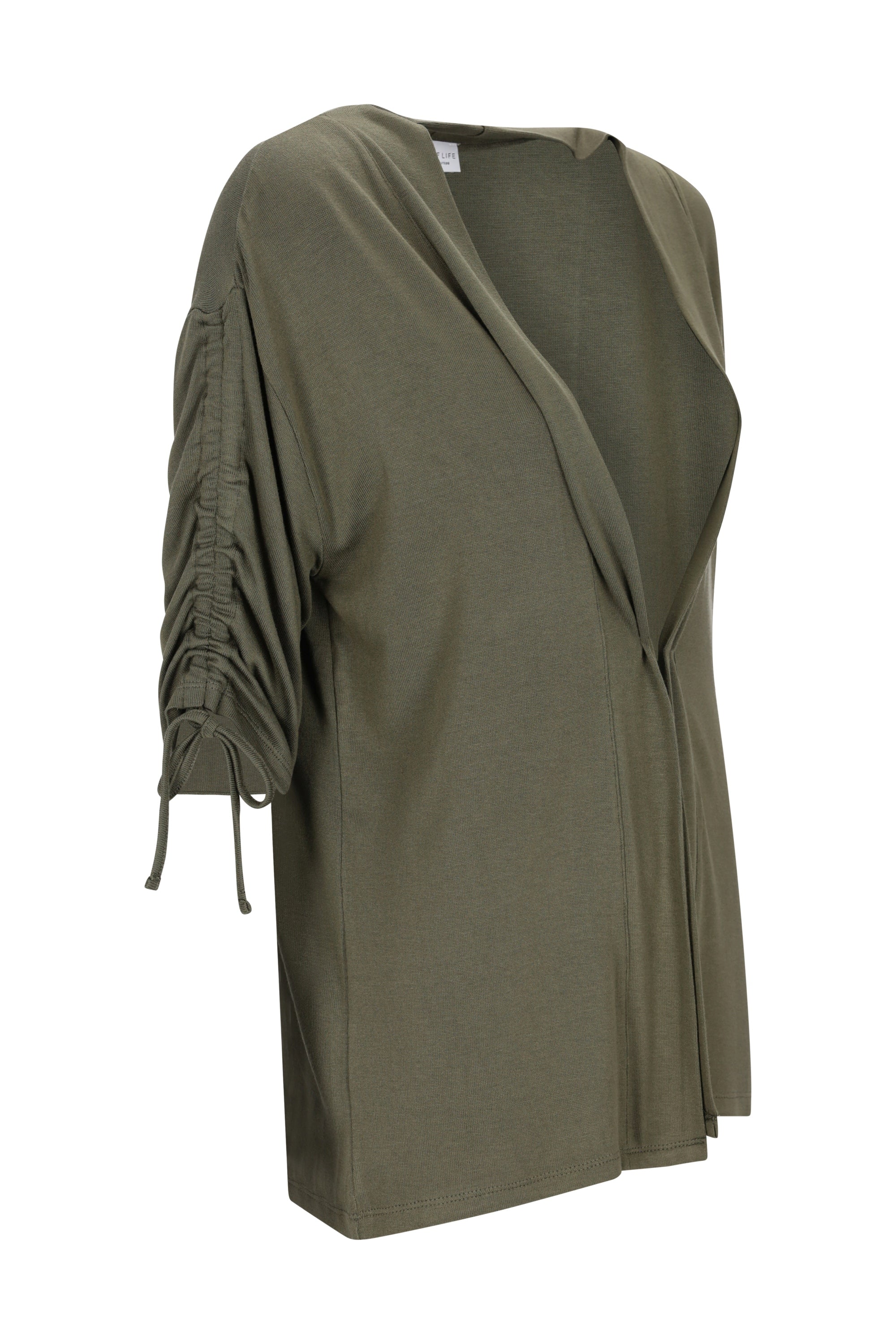 Strickjacke ohne Verschluss 3/4 Arm