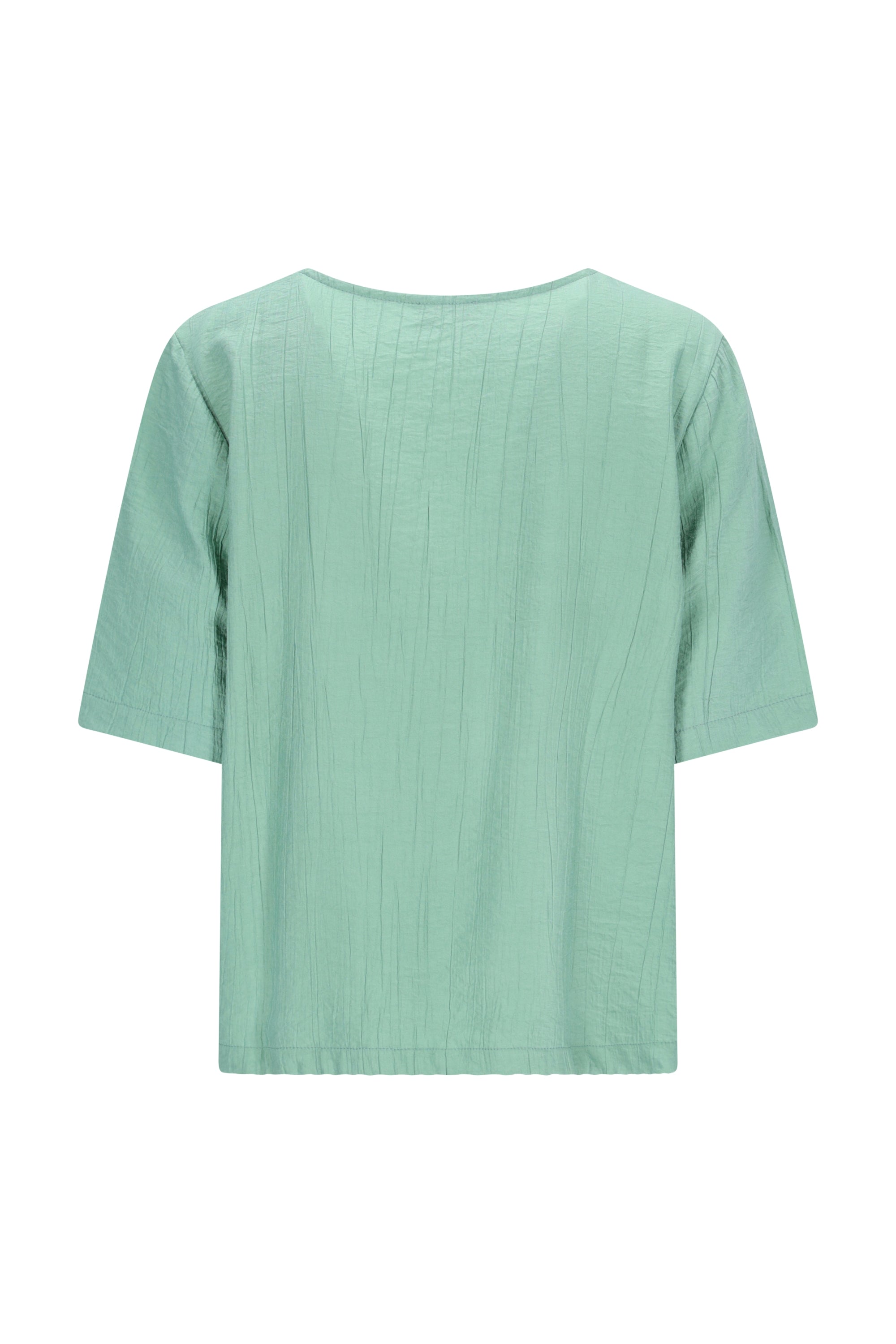 Shirtbluse Struktur Leinenoptik
