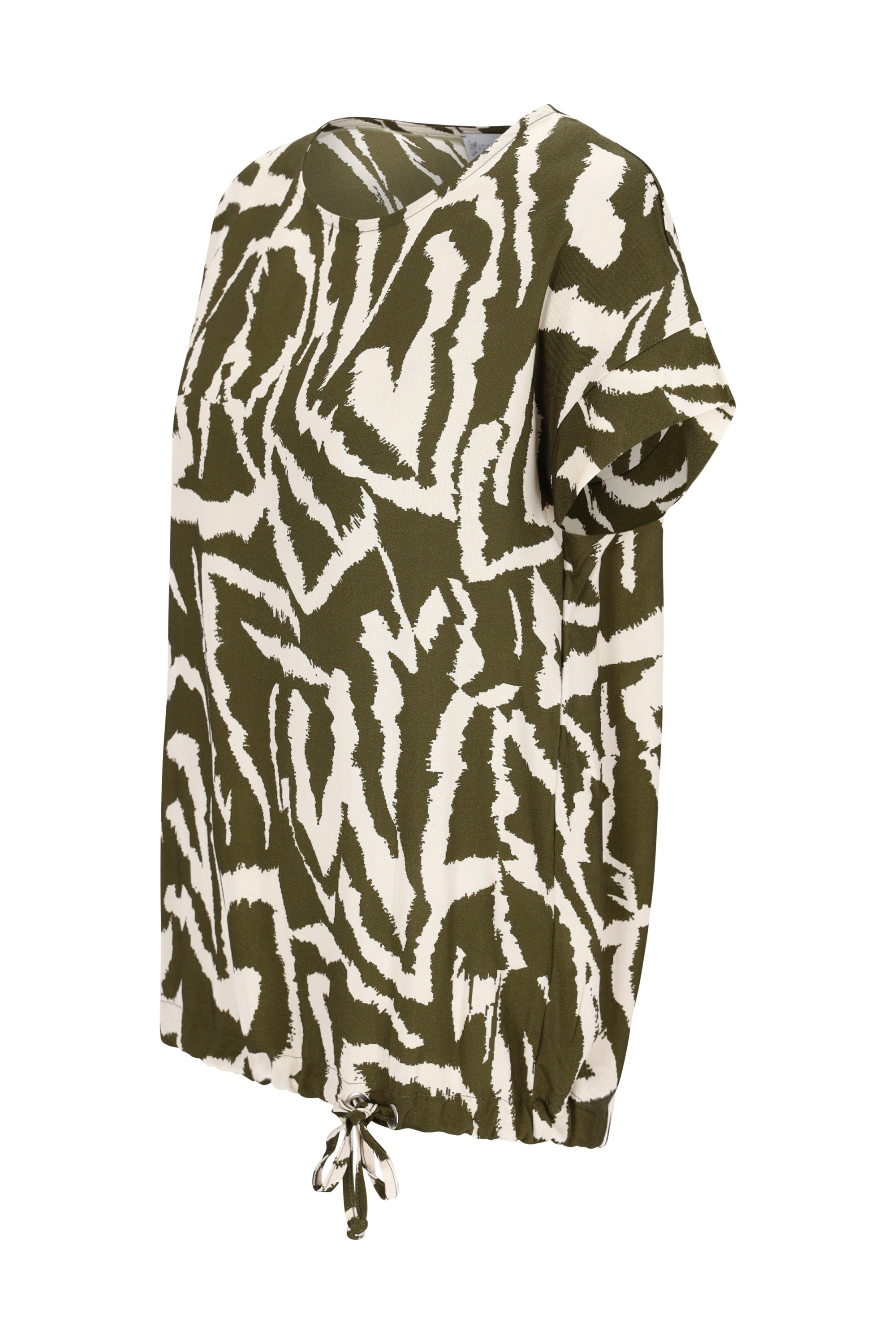 Shirtbluse abstrakter Animalprint