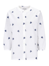 Bluse mit Stickerei