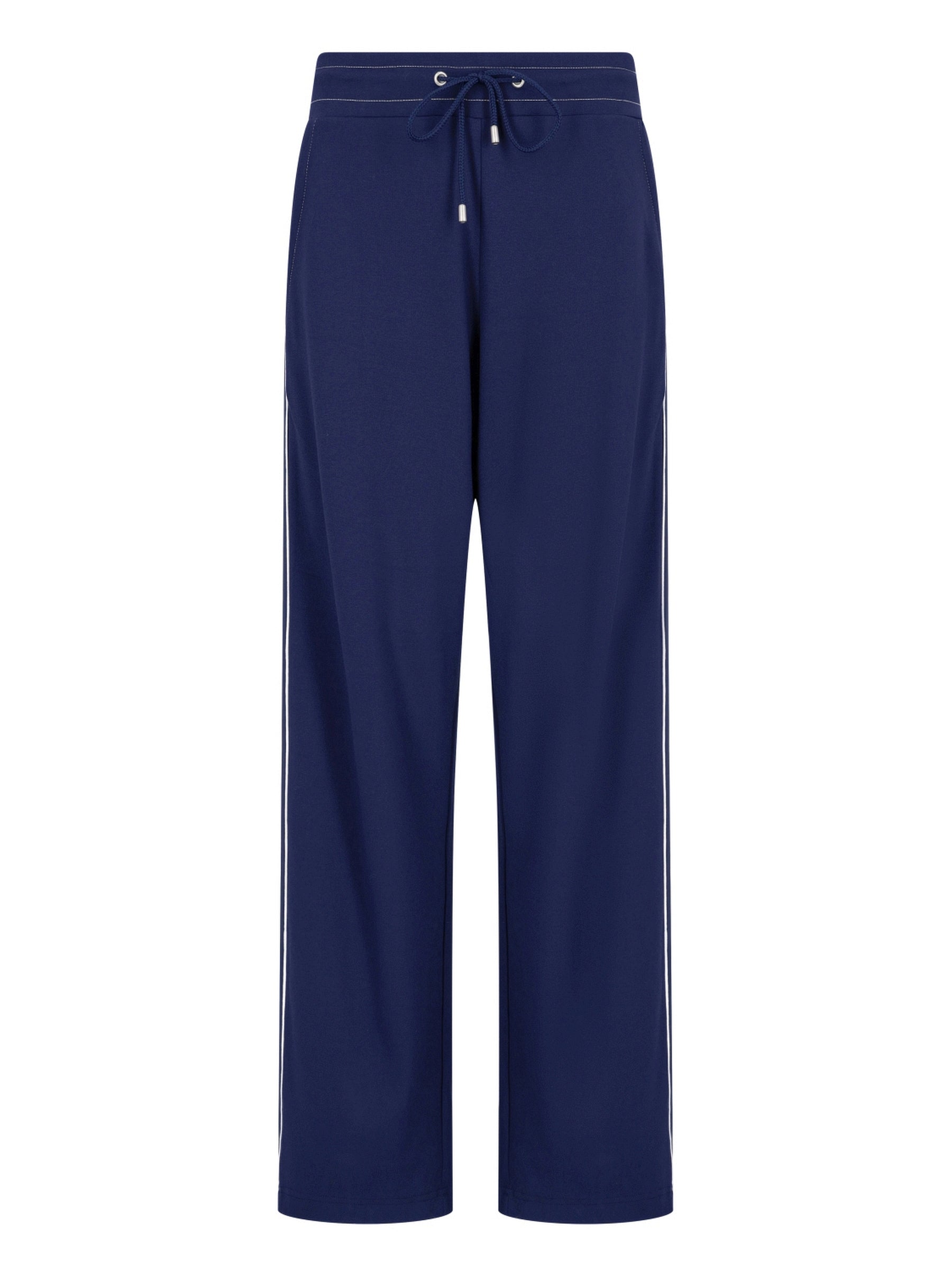 Sweathose weite Form seitlicher Streifenbesatz