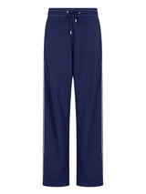 Sweathose weite Form seitlicher Streifenbesatz