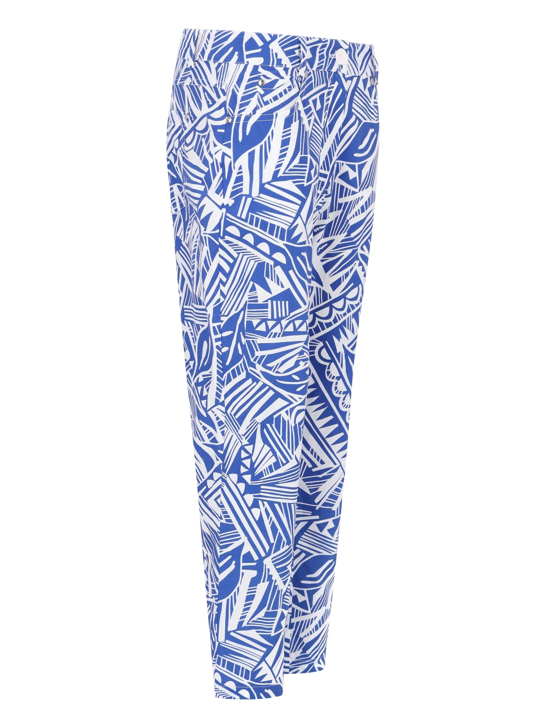 5-Pocket Hose grafischer Print