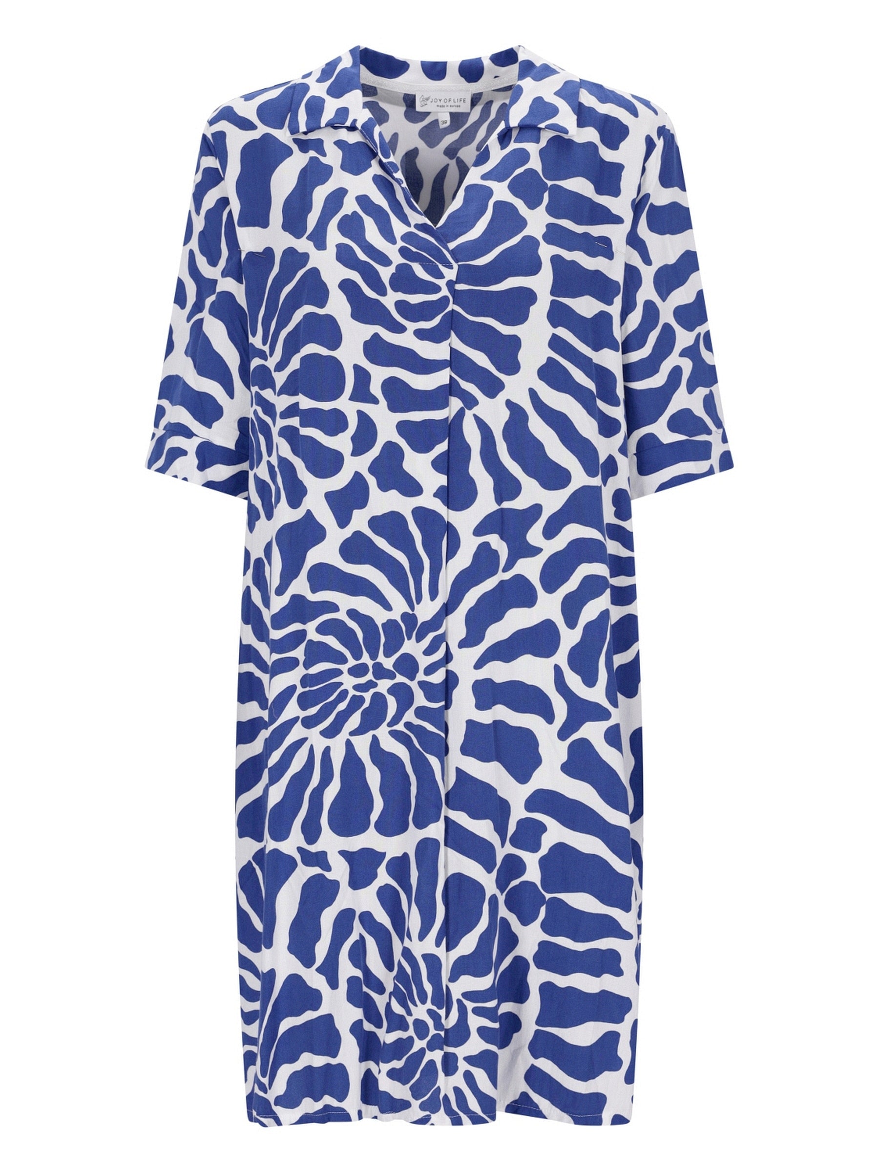 Kleid V-Neck 1/2 Arm