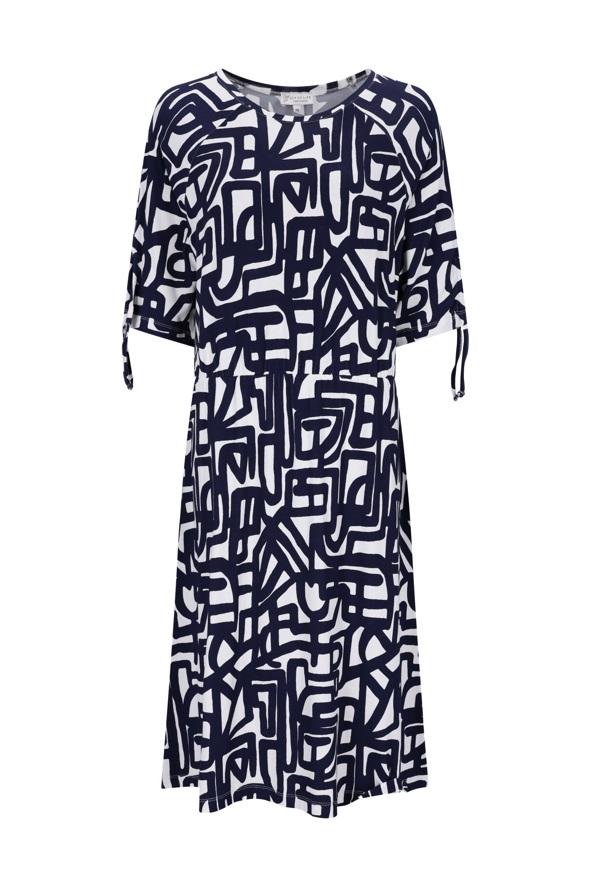 Jersey Kleid 1/2 Arm