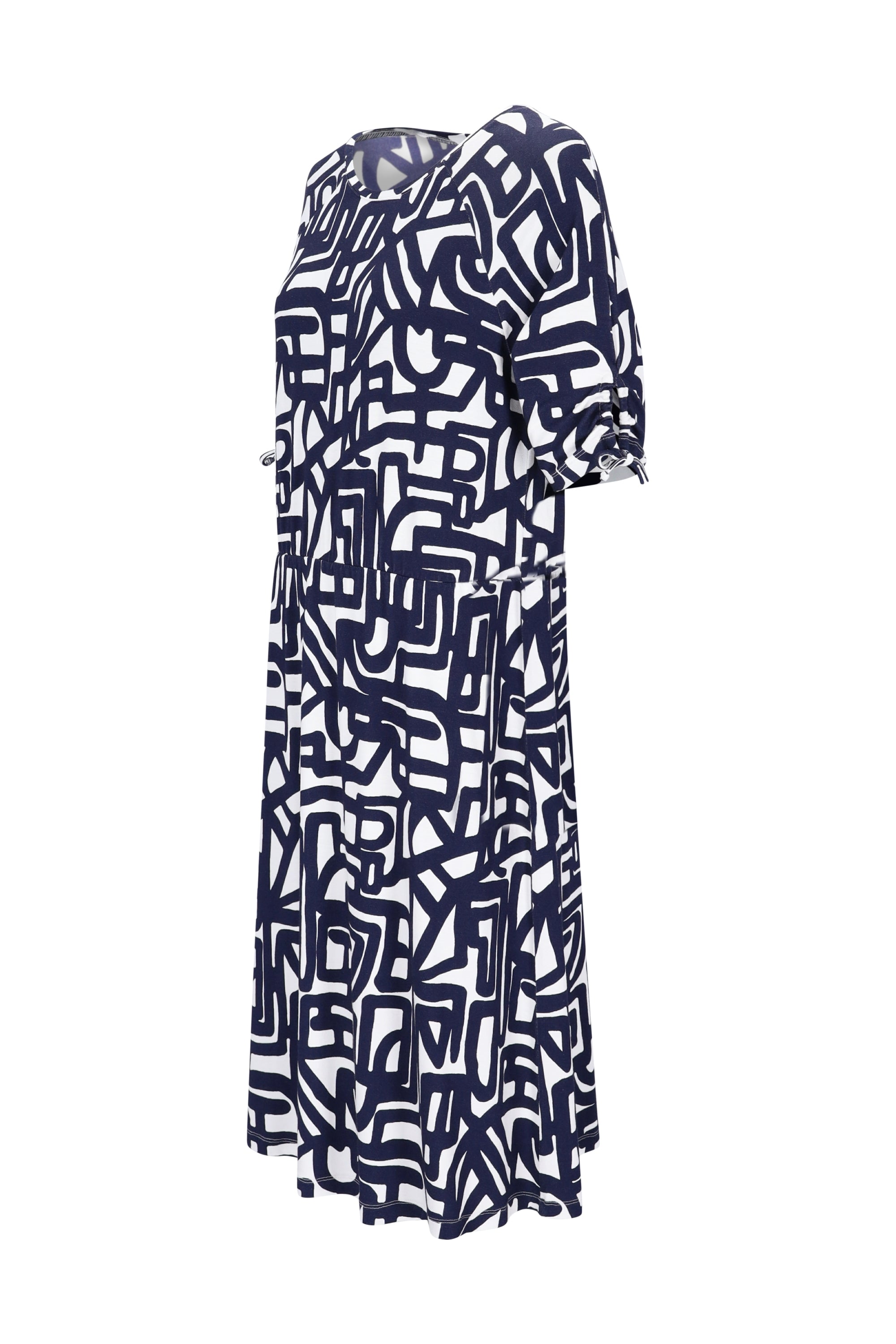 Jersey Kleid 1/2 Arm
