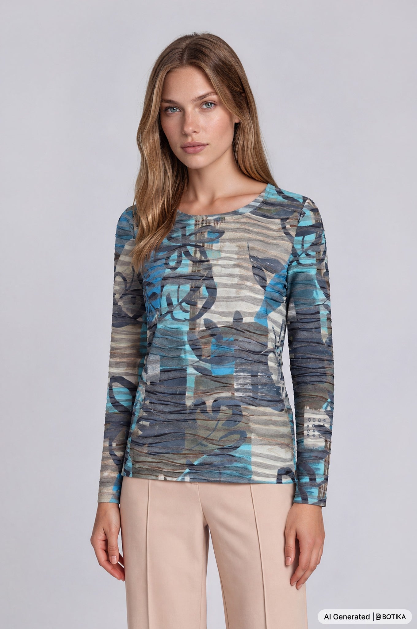 Shirt Wellenstruktur