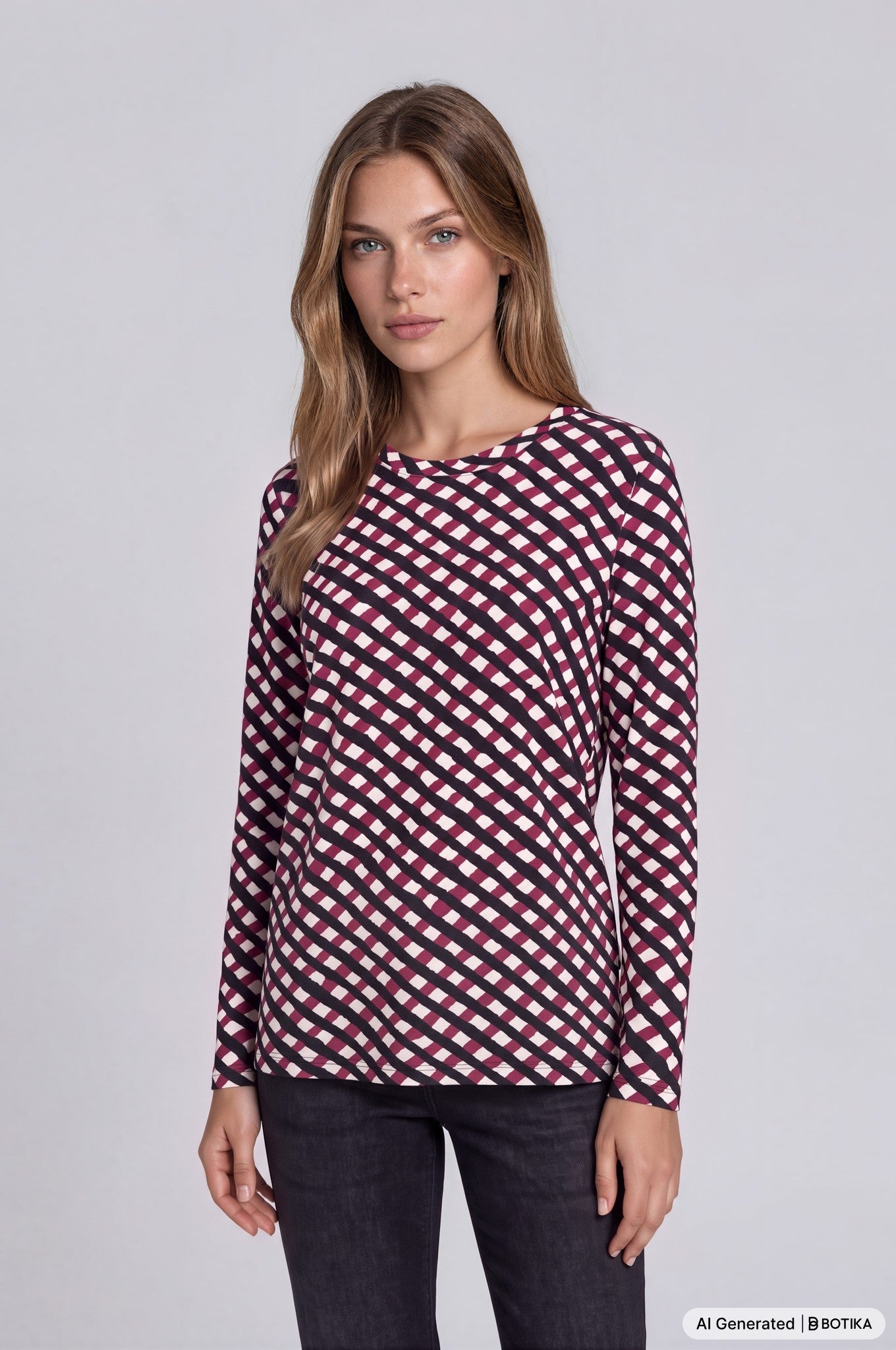 Shirt mit Karoprint