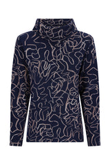 Shirt halsferner Rollkragen