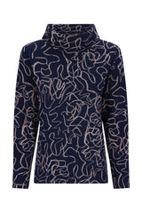 Shirt halsferner Rollkragen