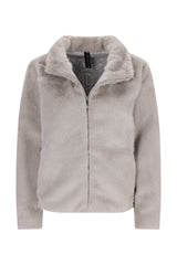 hochwertige Fake Fur Jacke