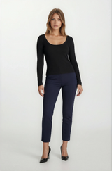 Damen 7/8 Interlock-/Stretchhose