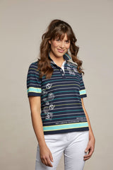 Damen Poloshirt Feinpiqué - 19263-609-48 - Hajo Mode