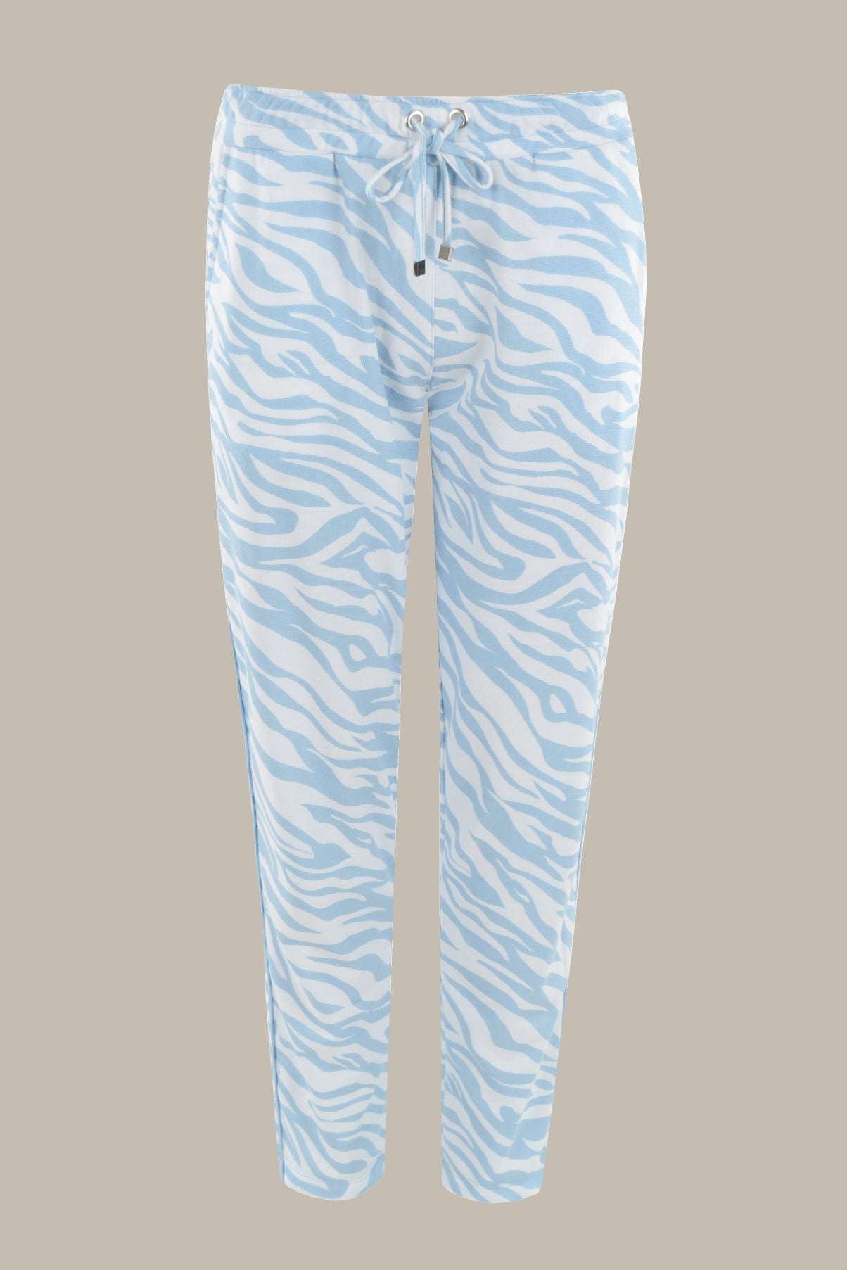 Damen Leichtsweat-Hose mit Zebraprint - 19312/B-251-46 - Hajo Mode