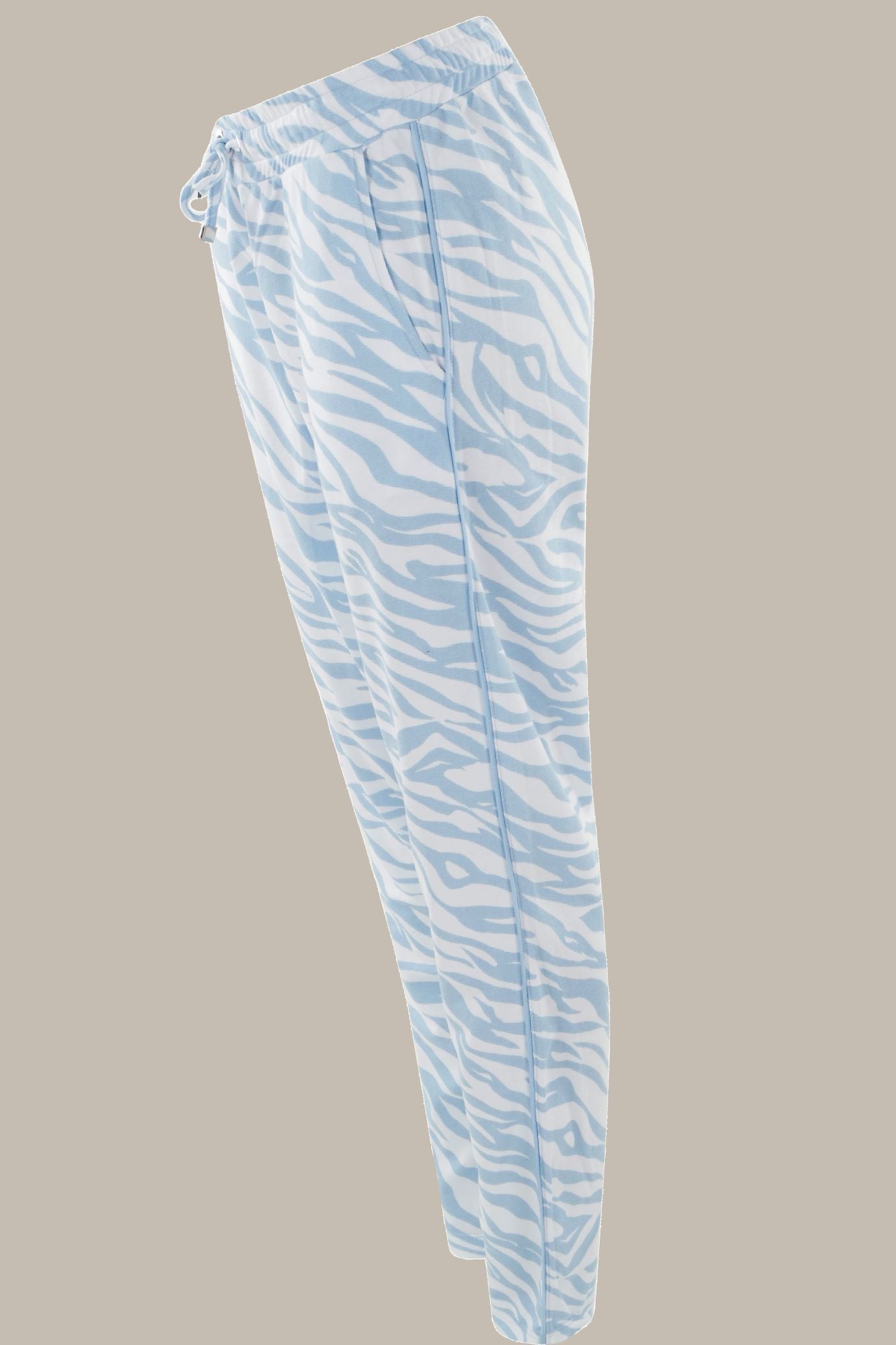 Damen Leichtsweat-Hose mit Zebraprint - 19312/B-251-46 - Hajo Mode