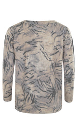 Damen Soft-Sweatshirt mit Alloverprint