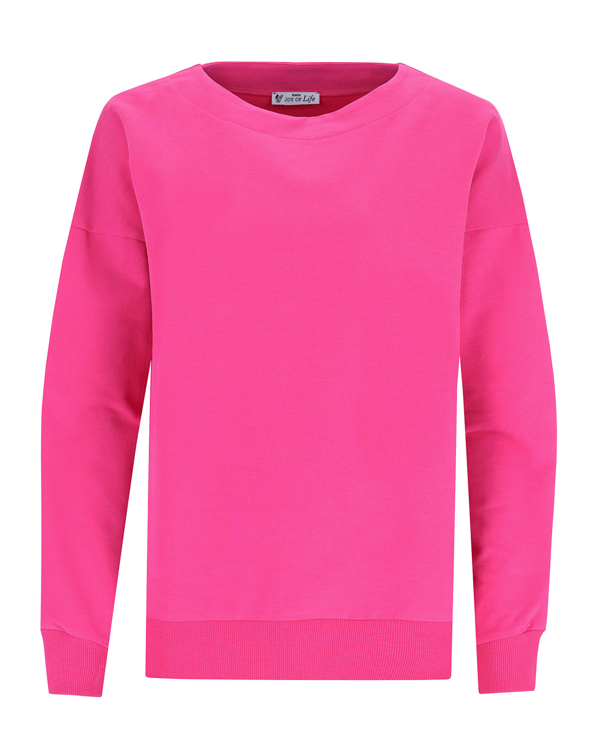 Sweatshirt Cosy Cotton Touch 1/1 Arm - 19737-398-L - Hajo Mode