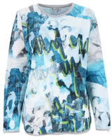 Sweatshirt mit Fashionprint