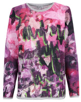 Sweatshirt mit Fashionprint