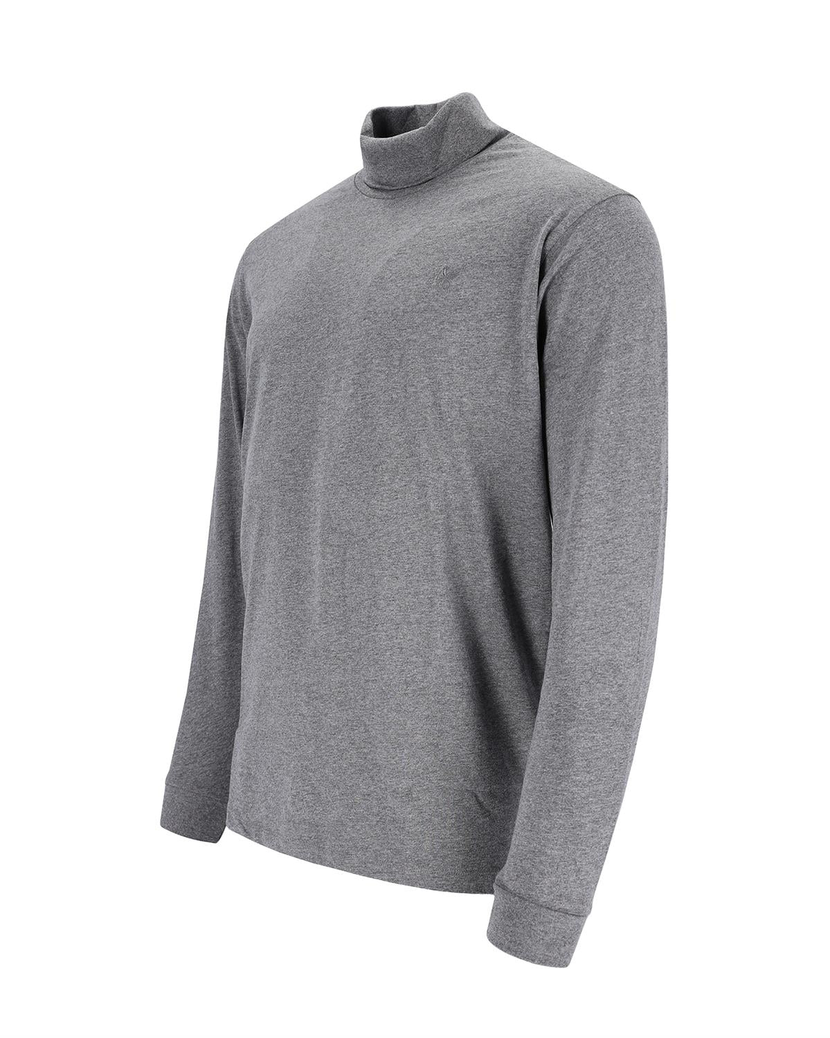 Basic-Rollkragenshirt in reiner Baumwolle