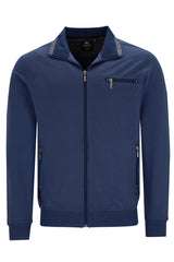 Basic-Sweatjacke mit Elasthan