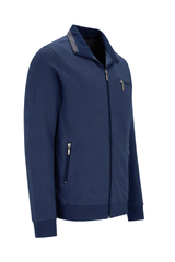 Basic-Sweatjacke mit Elasthan