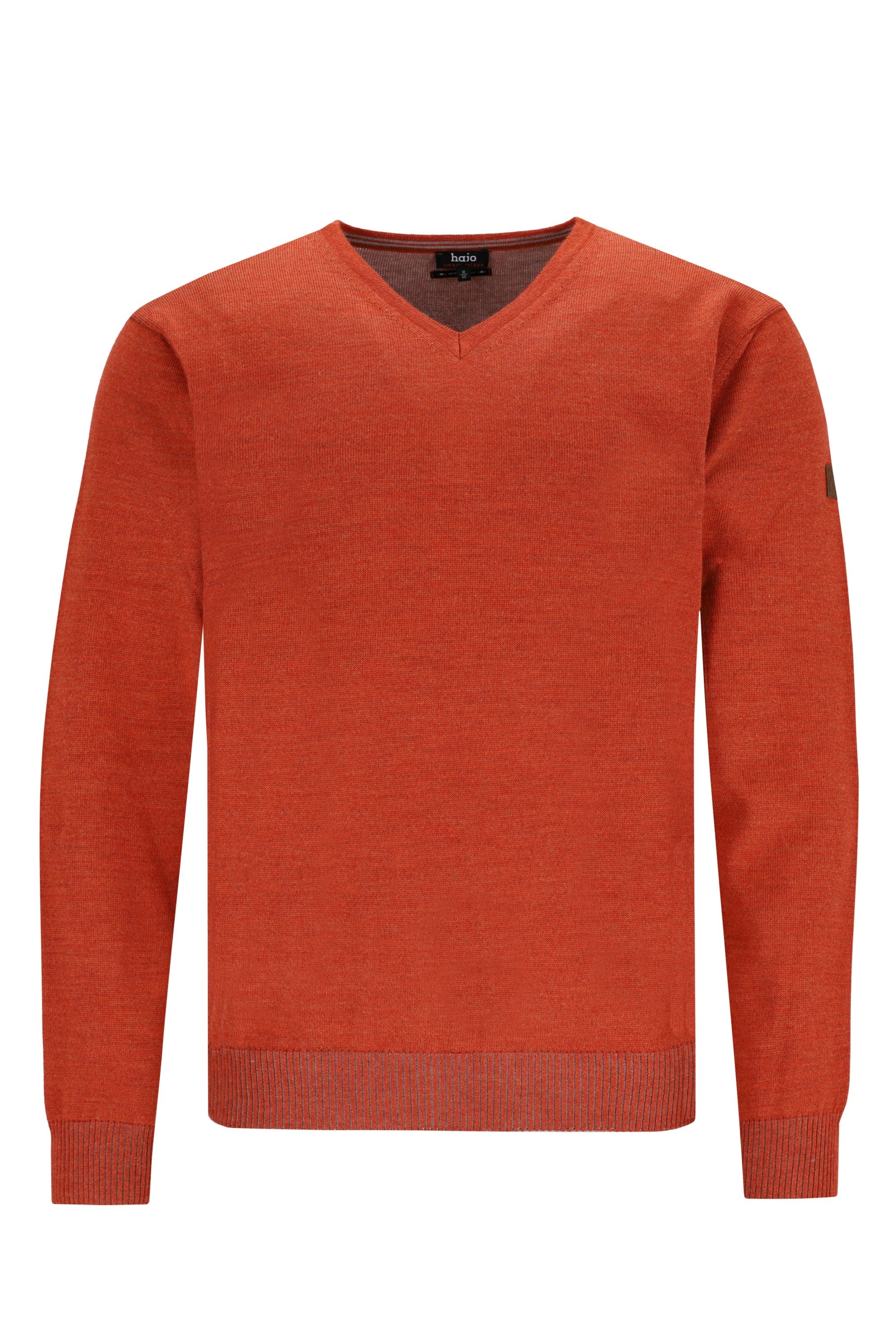kratzfreier Pullover mit V-Ausschnitt
