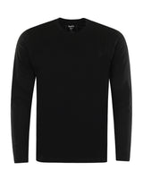 Langarmshirt mit Rundhals - 20071/1-100-S - Hajo Mode