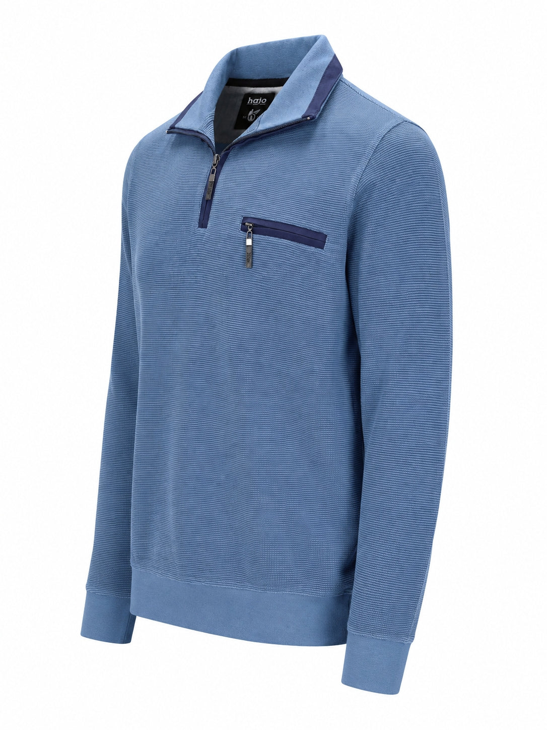 Sweatshirt in Zweitonoptik