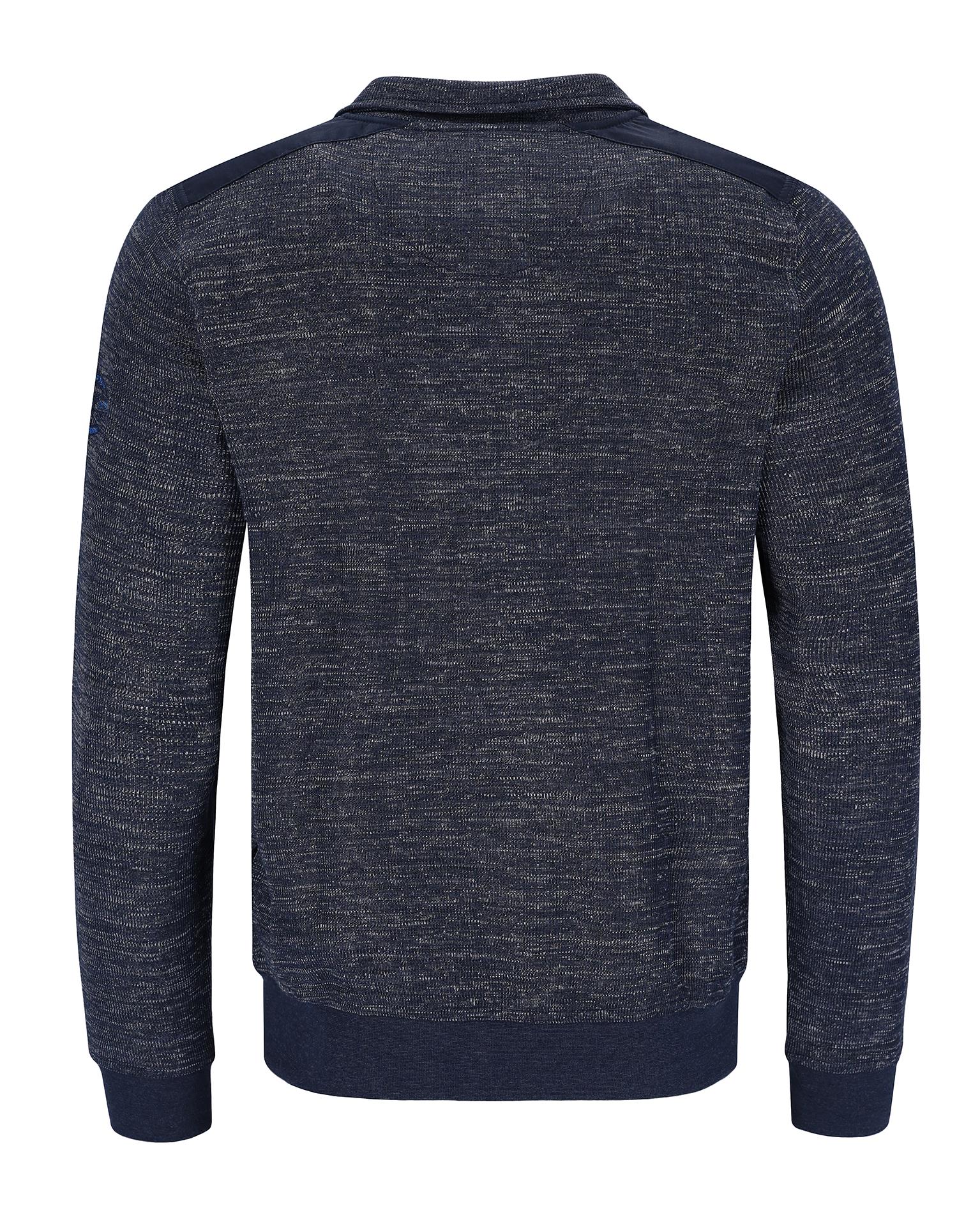 Sweatshirt in Effektgarn allover