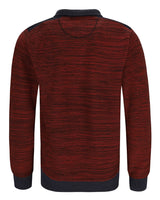 Gestreifter Troyer-Pullover in Effektgarn - 27481-331-50 - Hajo Mode