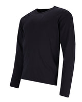 Basic-Langarmshirt in reiner Baumwolle - 27506-100-50 - Hajo Mode