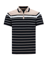 Poloshirt in Strukturmix - 27544-283-48 - Hajo Mode