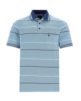 Poloshirt in Dreitonoptik - 27564-680-48 - Hajo Mode